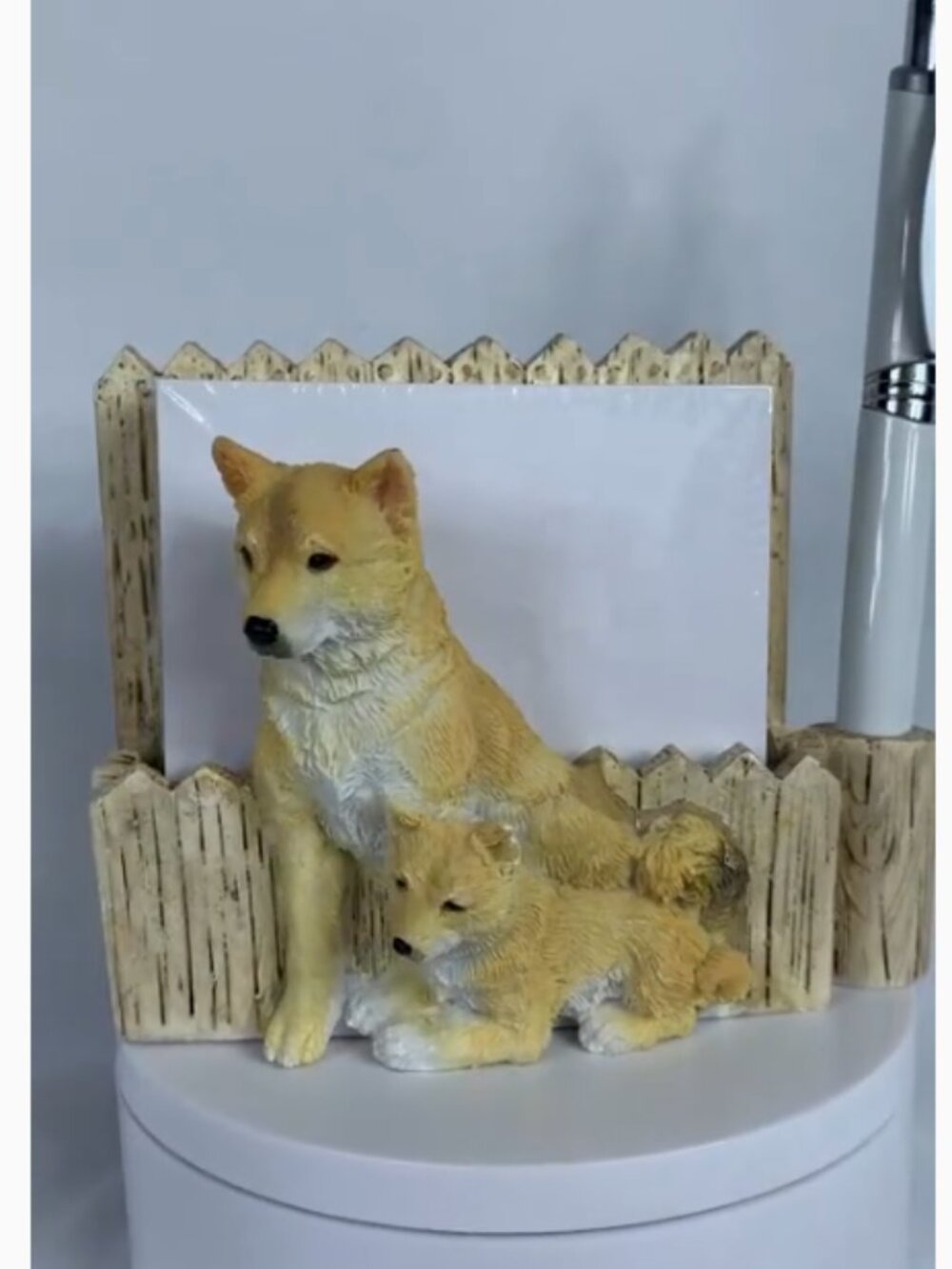 Shiba Inu ES Pets magnetic Note Holder NIB